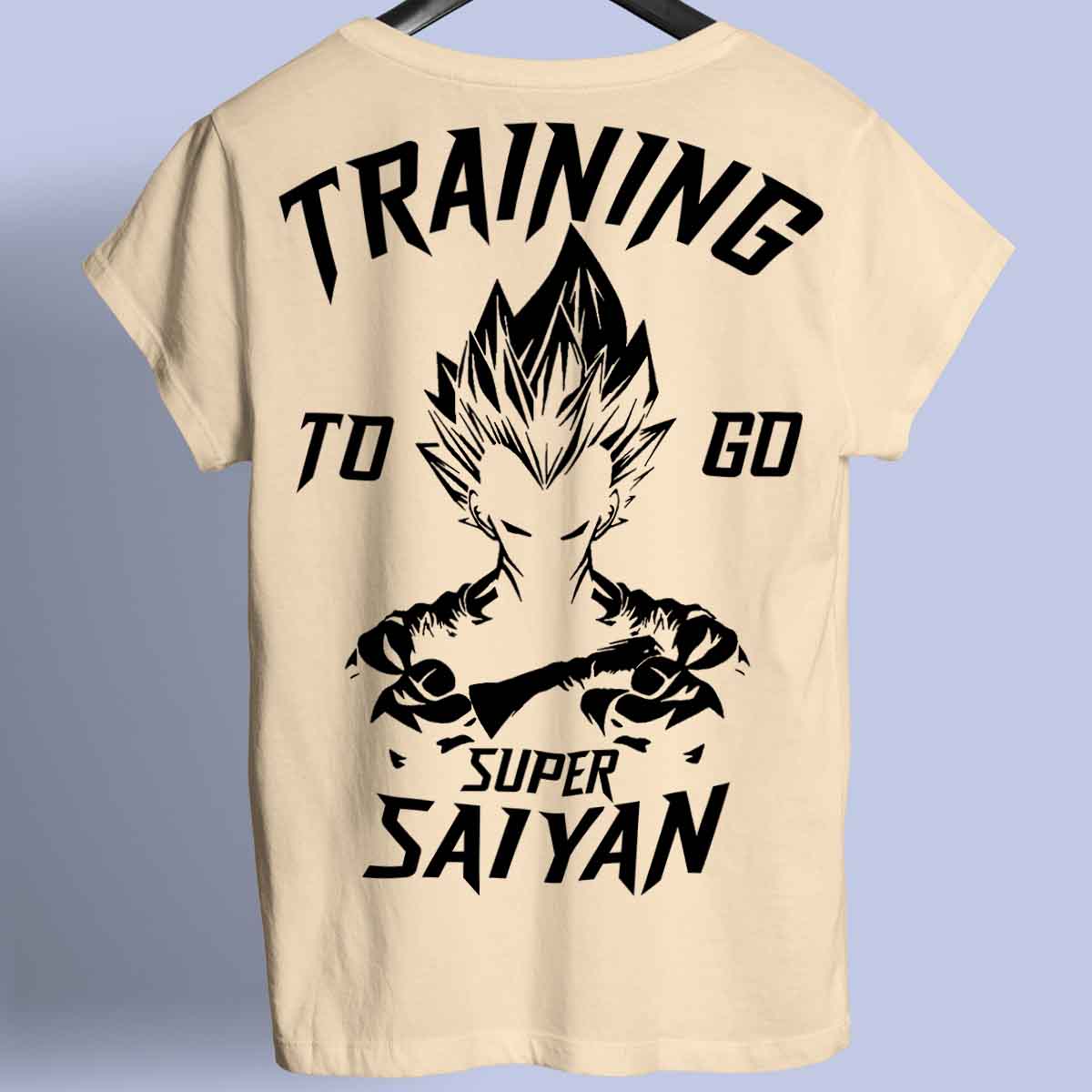 Super Saiyan - Premium T-shirt, unisex-rugafdruk