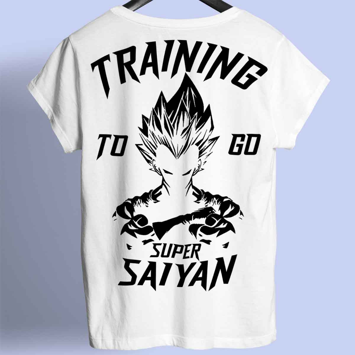 Super Saiyan - T-Shirt Premium Unisexe Backprint