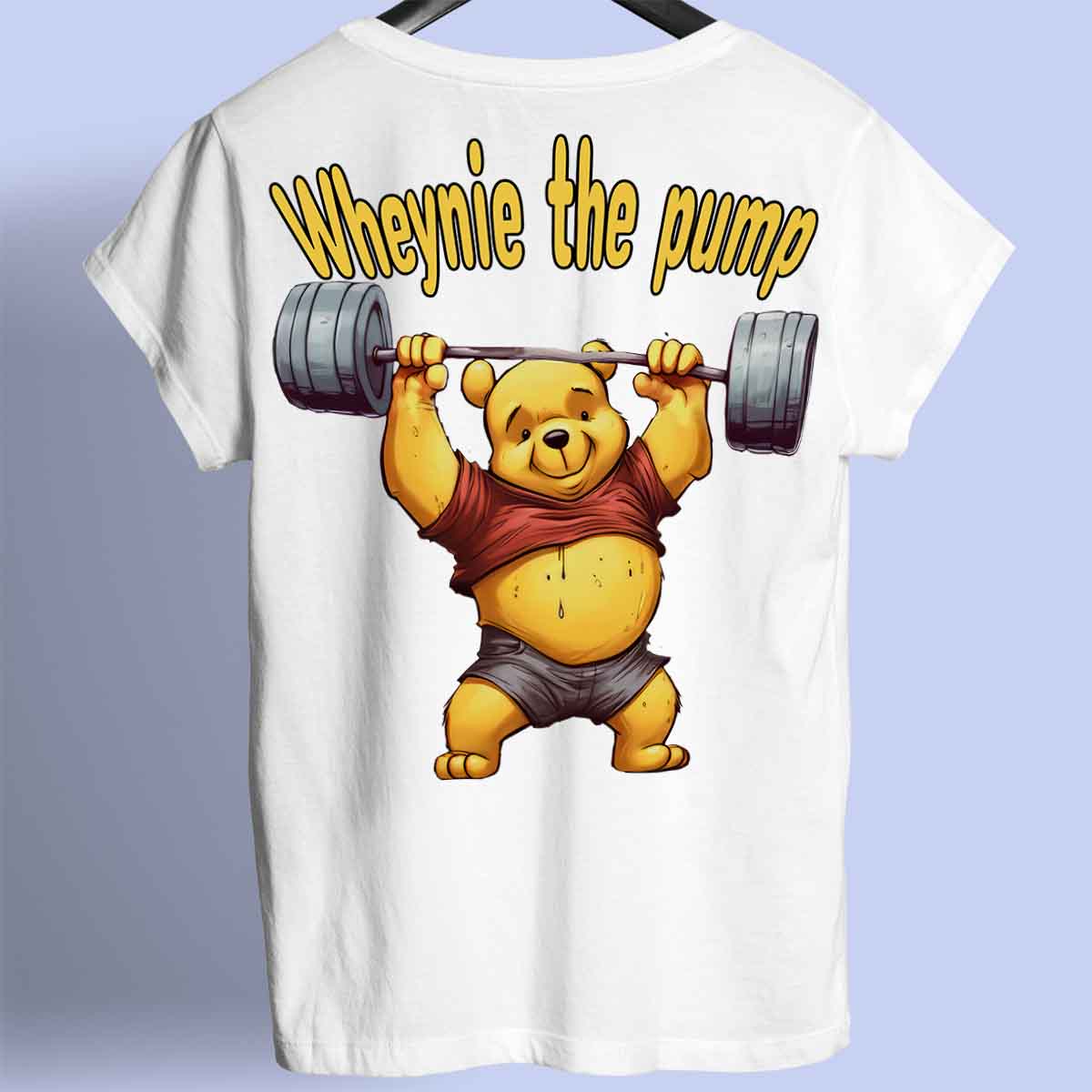 Wheynie Pump - Premium shirt, unisex-rugafdruk