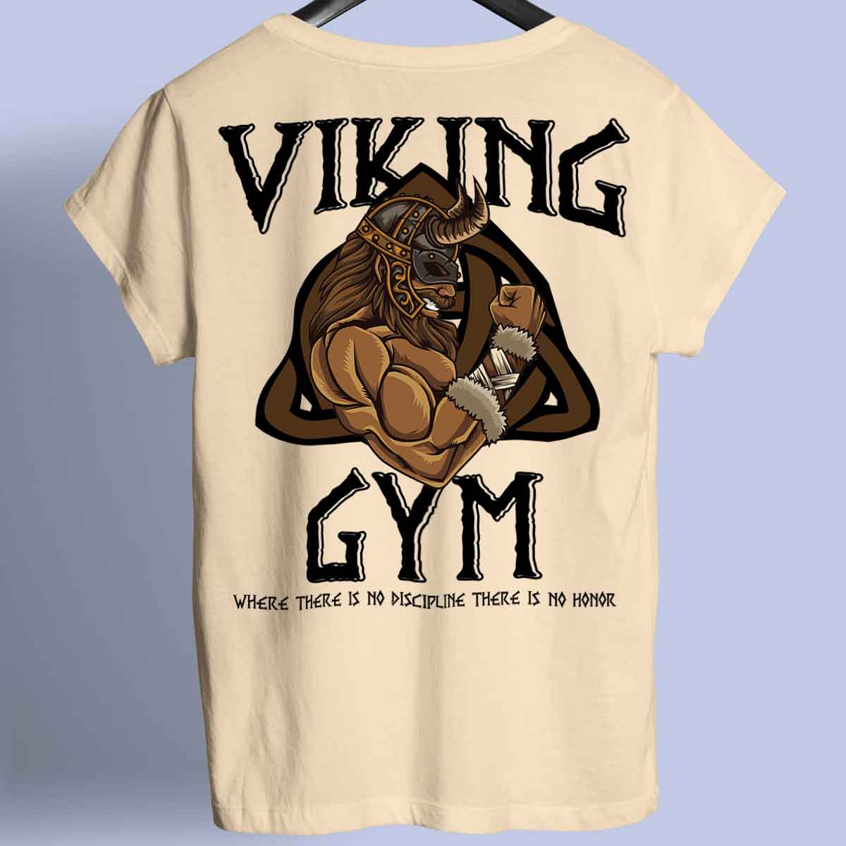 Viking Gym - Premium shirt, unisex-rugafdruk