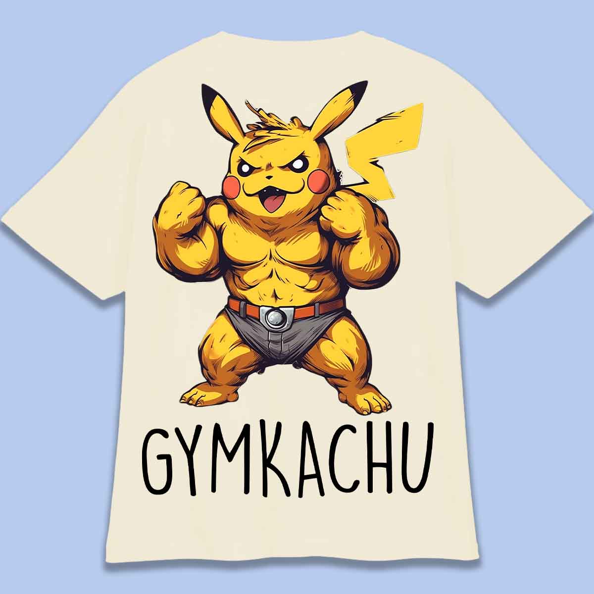 Gymkachu - T-Shirt Oversize Unisexe Backprint