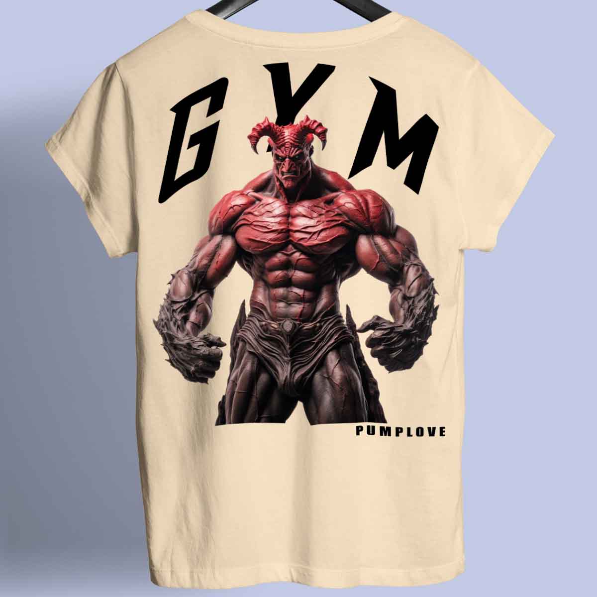 Gym Devil - Premium T-Shirt Unisex Backprint