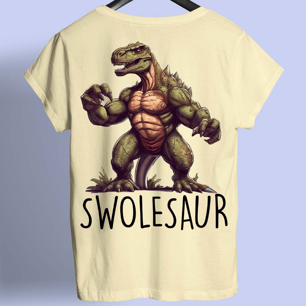 Swolesaur - T-shirt imprimé au dos