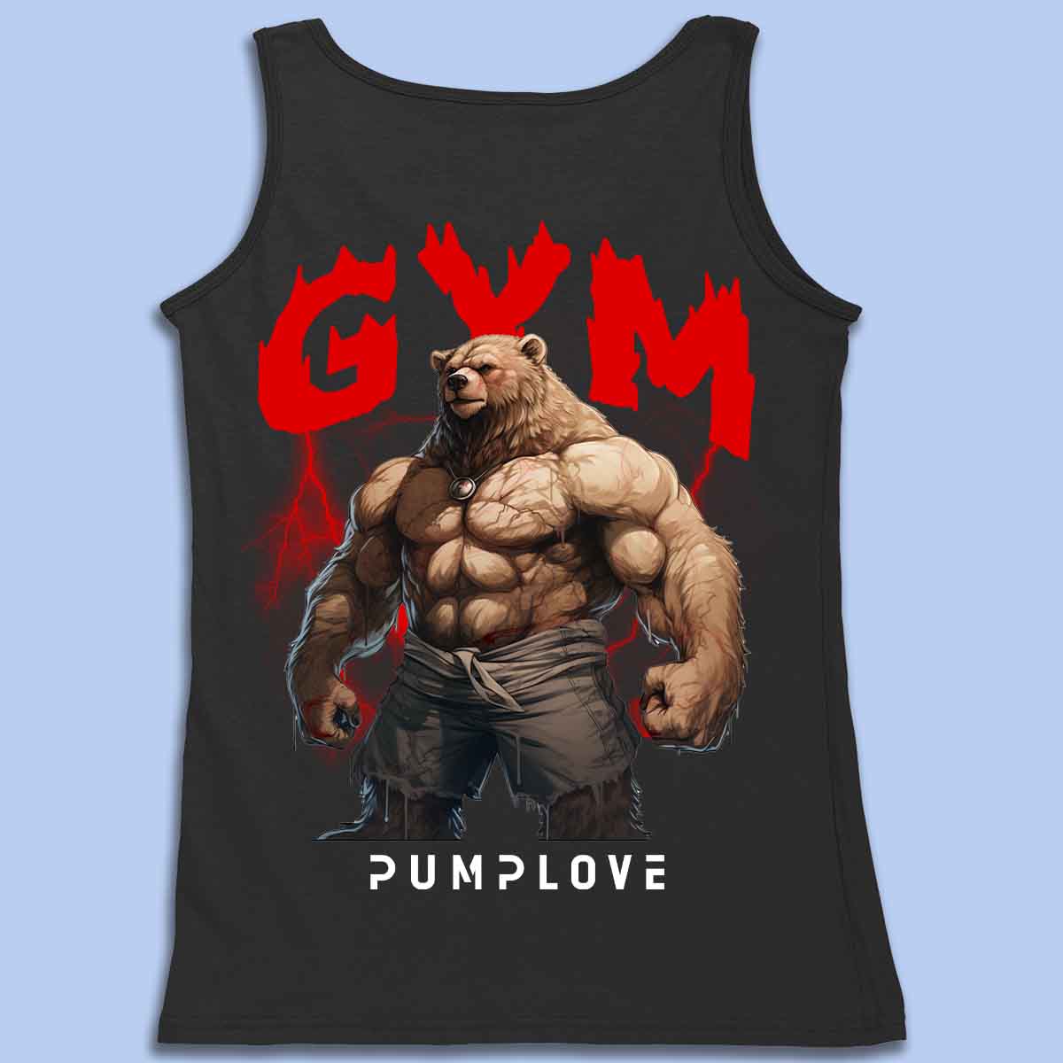 Gym Near - Premium tanktop, unisex rugprint